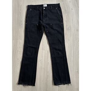 Mijko Denim Creative Collection Carpenter Dark Wash Street Wear Jeans